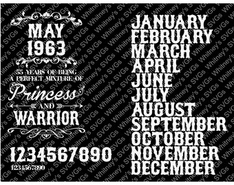 Download Princess And Warrior Svg Etsy