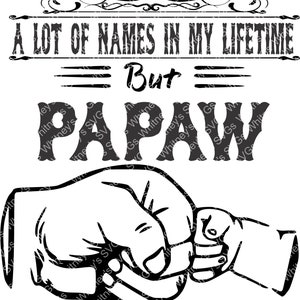 Ik heb een heleboel namen in mijn leven geroepen maar papaja Is mijn favoriete SVG DXF snijden-bestand