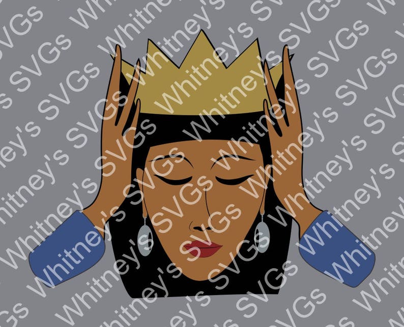 Free Free 262 Black Queen Crown Svg SVG PNG EPS DXF File