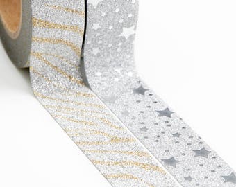 Pine Fog 1cm X 3m Washi Tape (A) - 05 Pcs Set - Talisman Bangladesh