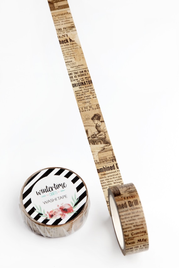 Red and pink washi tape strips. Semi-transparent masking tape or