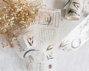 Magic Collection Pre-Cut PET Tape from Crea With Gaby, Transparent Stickers for Planners