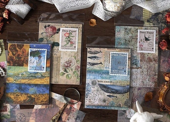 Set de 10 feuilles papier mousse assorties - Collage décoratif - Déco  d'objet