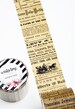 Washi Tape *SHOP EXCLUSIVE* Masking Tape with Vintage Advertisements by Wintertime Crafts for Scrapbooking, Notebook, Scrapbooking 