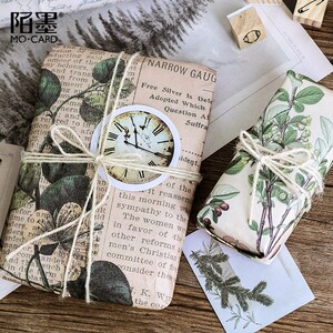 Material Packs by MOCARD Vintage Style Paper and Sticker Sets for Art Journaling, Junk Journals, Notebooks, Paper Crafts, Reproductions image 7