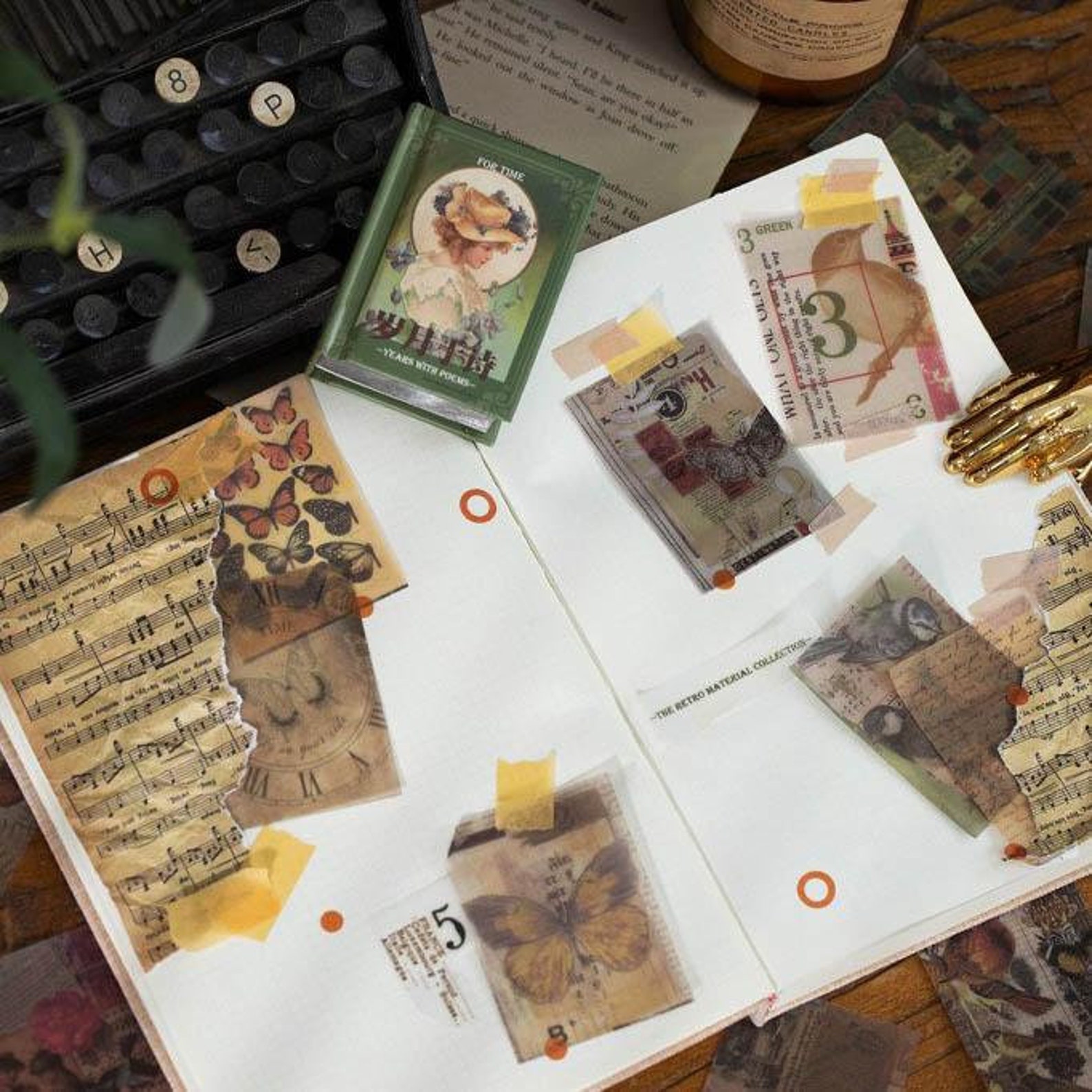 400 Pages Vellum Material Book Translucent Paper 1.9 X Etsy