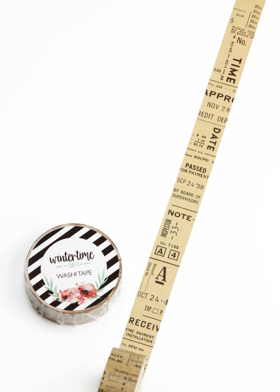 5 Rolls Vintage Collection Washi Tape Set by Wintertime Crafts Decorative Masking Tape Gift Set for Scrapbooking and Junk Journals 5 Rolls Vintage Collection Washi Tape Set by Wintertime Crafts Decorative Masking Tape Gift Set for Scrapbooking and Junk Journals