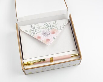 Destash Sale: Stationery Writing Set, Floral Greeting Cards for Paper Crafts, Scrapbooking, Journals