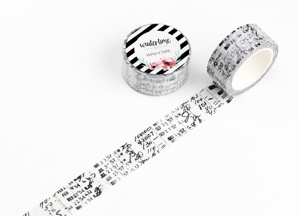 5 Rolls Vintage Collection Washi Tape Set by Wintertime Crafts Decorative Masking Tape Gift Set for Scrapbooking and Junk Journals 5 Rolls Vintage Collection Washi Tape Set by Wintertime Crafts Decorative Masking Tape Gift Set for Scrapbooking and Junk Journals