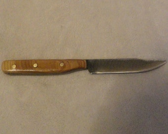 Nicholson Mill Bastard File And Bone Handle Knife Etsy