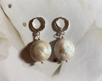 Freshwater Pearl Huggies