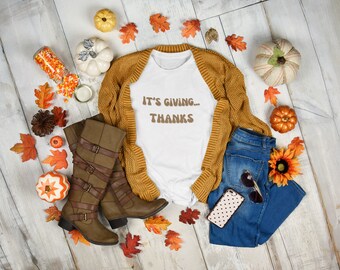 Thanksgiving tshirt, its giving shirt, thanks shirt, tee for thanksgiving, turkey day shirt, thanks tee, thanksgiving tee, thanksgiving 2023