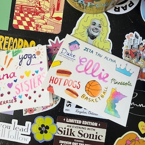 Lieblings-Dinge Karte - Mini-Karte, 3 "by 4", Brautjungfer, aus Ehre, bester Freund, Geburtstag, Jubiläum, Familienkarten, stationär