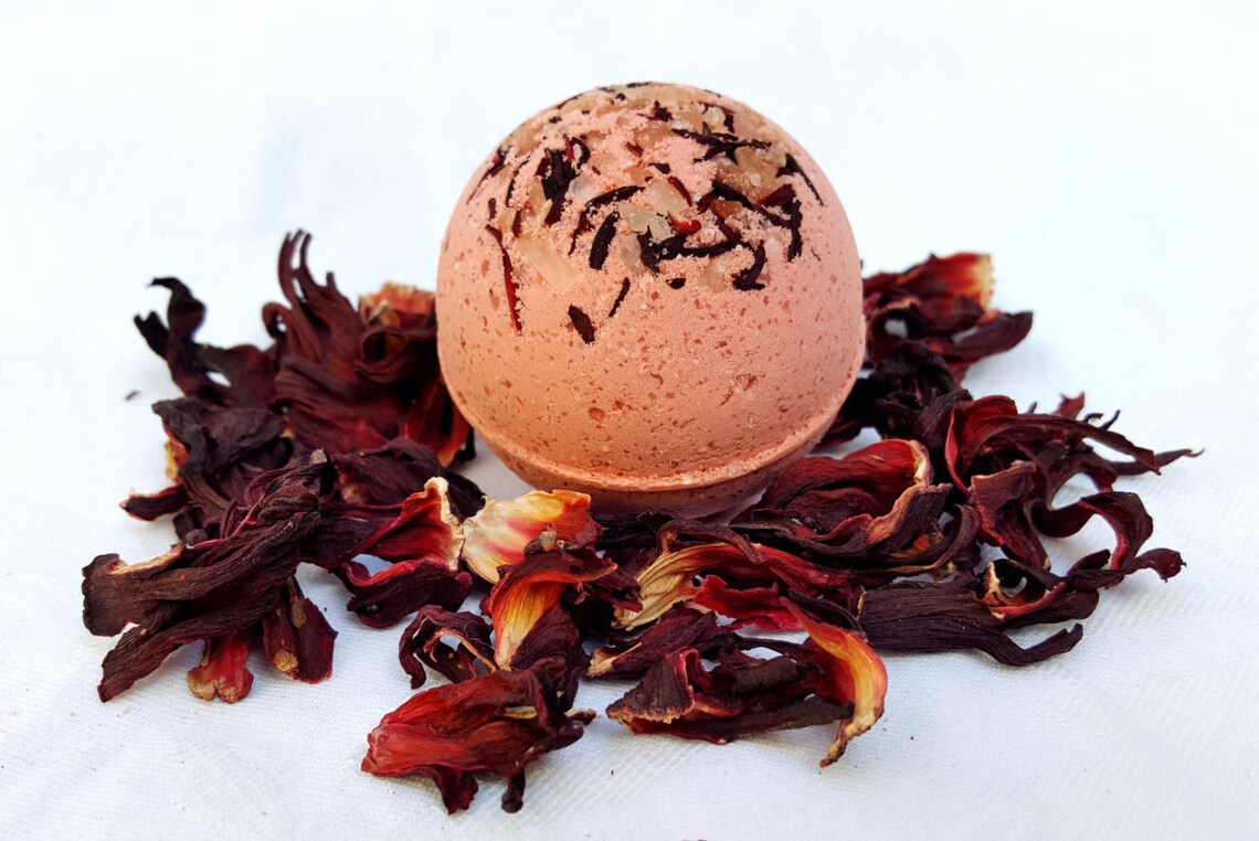 Midnight Passion Bath Bomb Bath Fizzy Pomegranate Bergamot Etsy