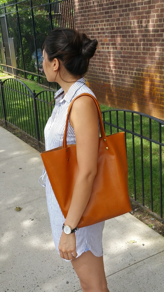 Tan leather bag sale new arrivals