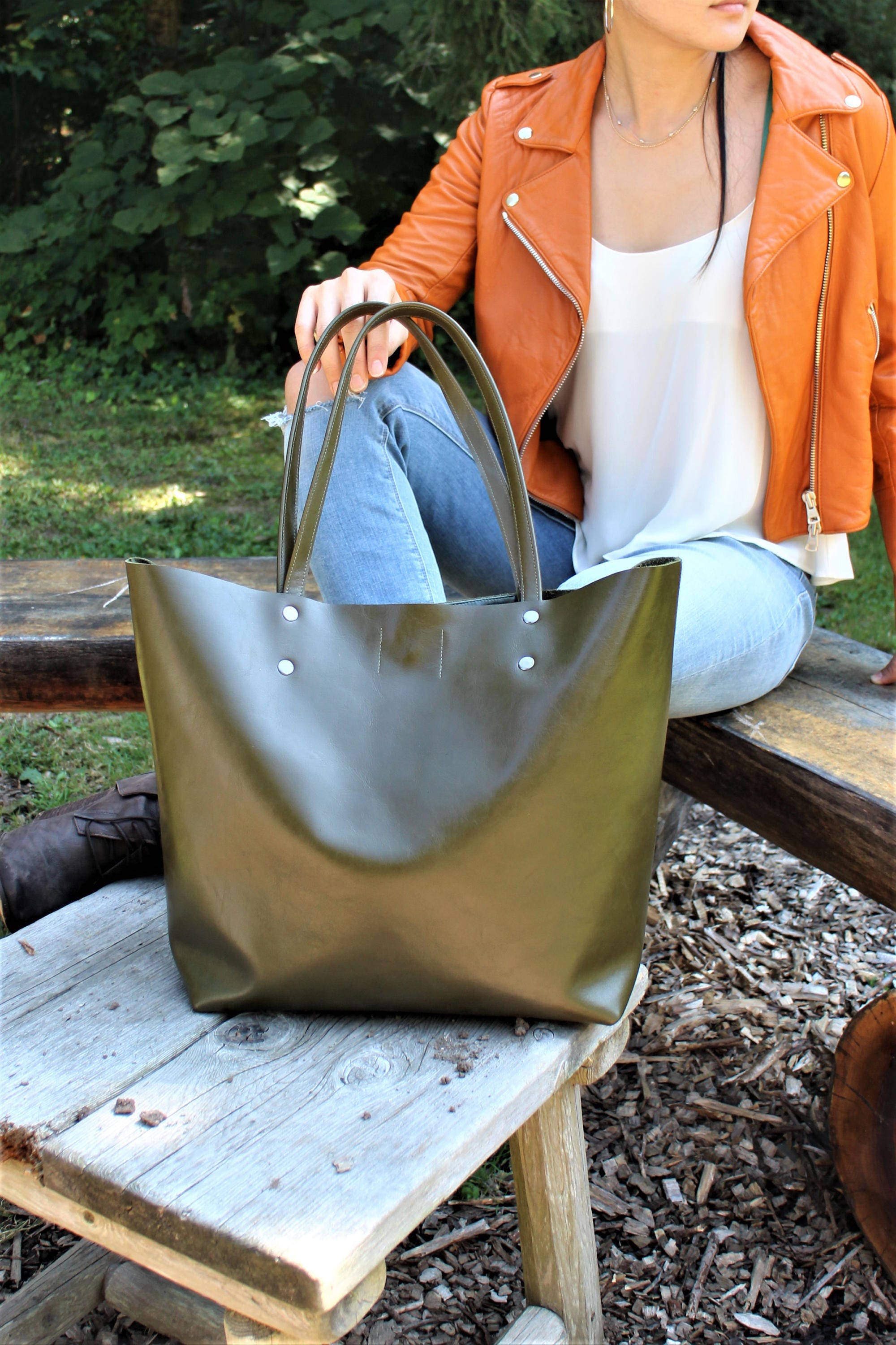 Luxury Italian Leather Bags & Designer Totes - Aman Essentials