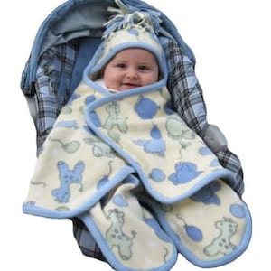 Our unique &quot;Zooey Pastel&quot; Cuddlebabe® Wrap is the proud winner of the iParenting Media award!  Judged by real parents...Read on to see why!