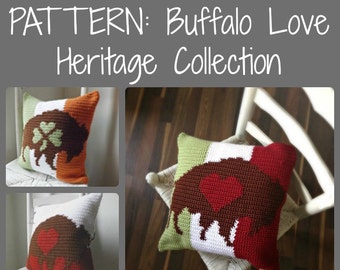 Pattern: Buffalo Love Heritage Pillow Collection