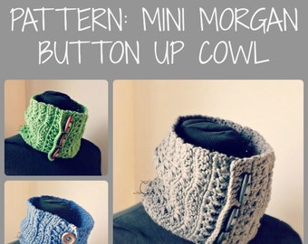 Mini Morgan Button Up Cowl Pattern