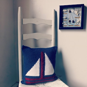 Pattern: Lets Sail Away Crocheted Graph Pattern