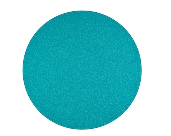 Sous-verres en feutre rond ø 20 cm - menthe turquoise - hauteur 3 mm Sous-verres en feutre en verre feutre