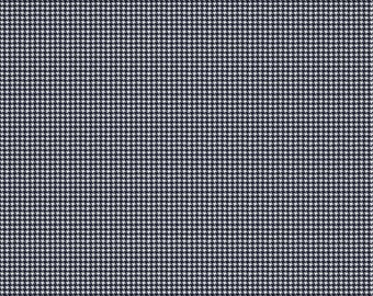 Westfalenstoffe woven fabric flannel check white blue checked - 0.5 m