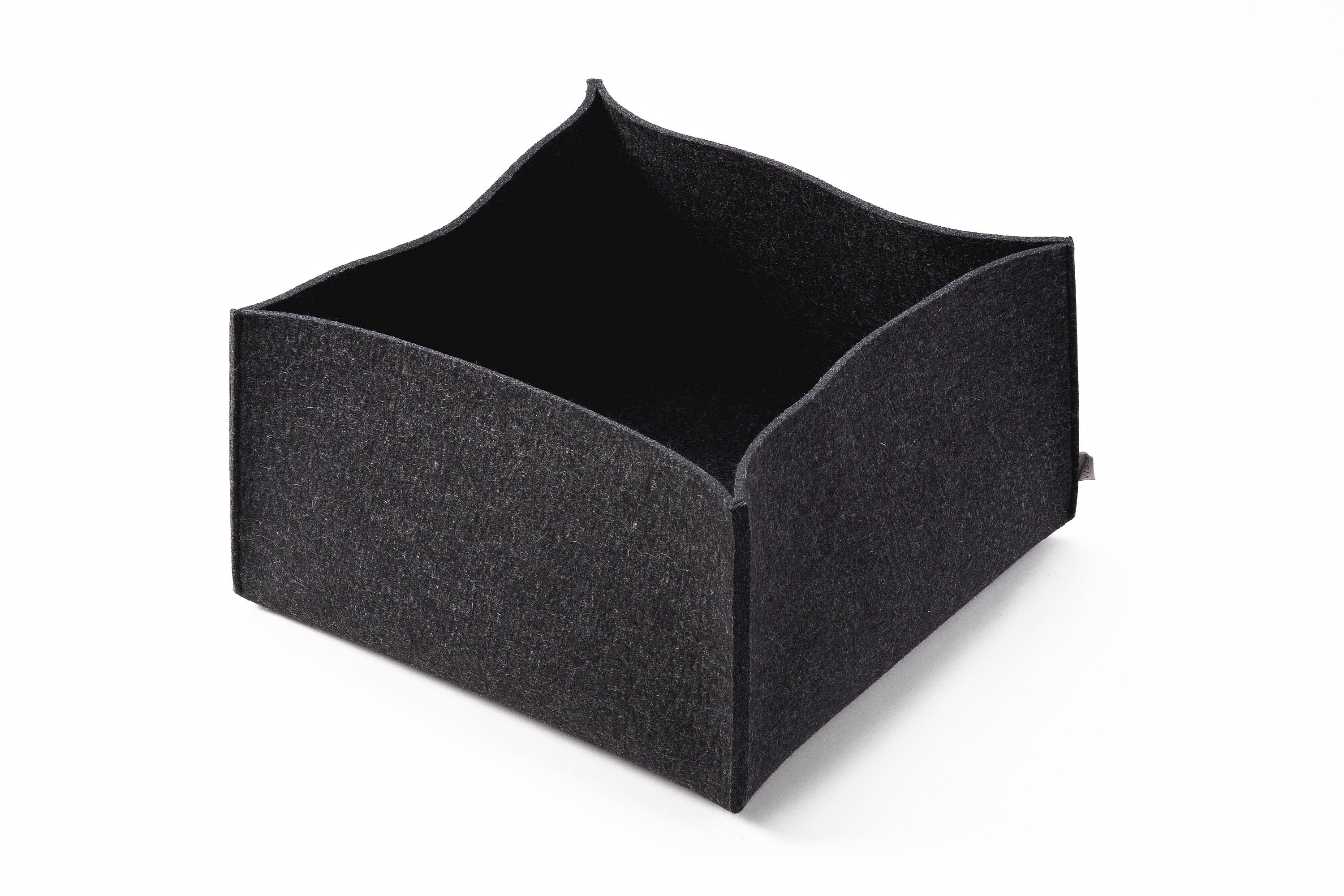 Caja de fieltro de la cesta de la caja de almacenamiento de la | Etsy