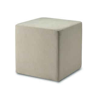 Hocker, KUBI, Pouf, Sitzwürfel, 40 x 40 cm, PU-Schaum, Pflegeleichter Bezug Möbelstoff, stabile Füße, bis 150 kg, 11 Farben wählbar image 9