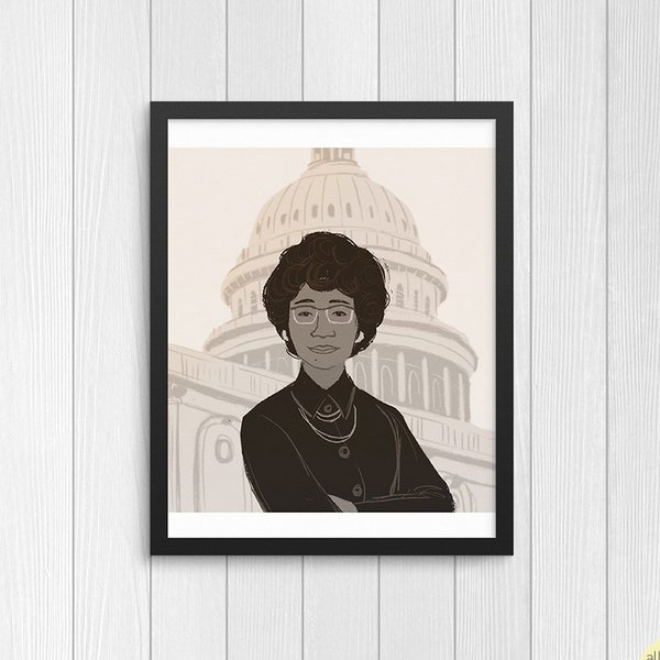 Shirley Chisholm Poster - Etsy