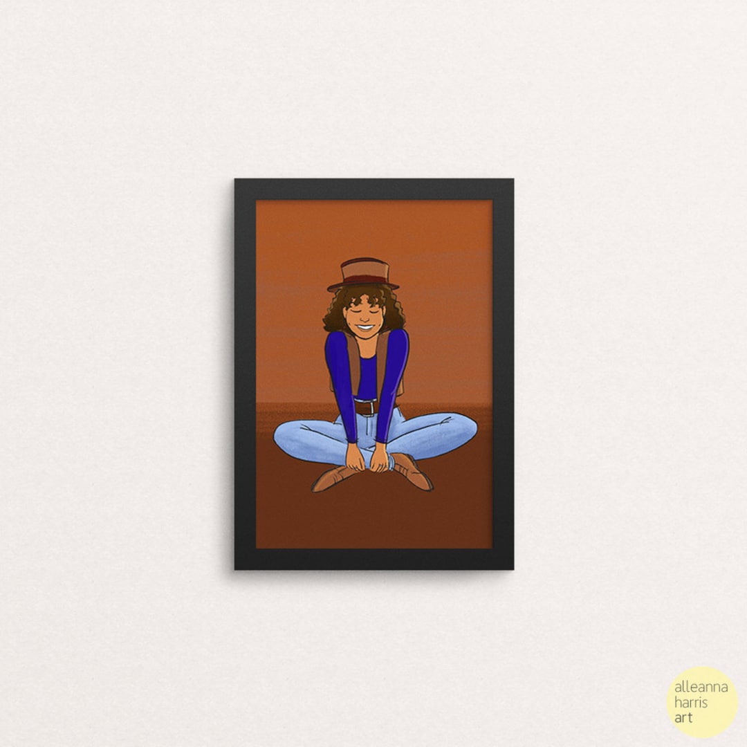 Freddie Brooks Art Print / A Different World Illustration - Etsy