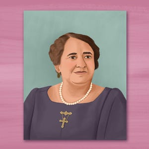 Maggie L. Walker Illustration / Women's History Art Print