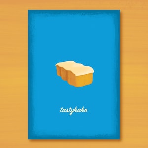 Butterscotch Krimpet Illustration Kunstdruck / Poster Illustration