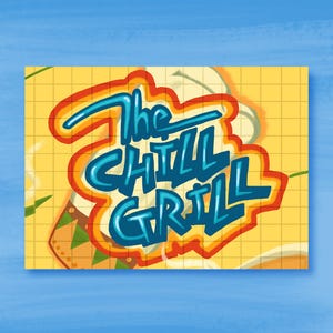 The Chill Grill Art Print / That&#39;s So Raven Illustration