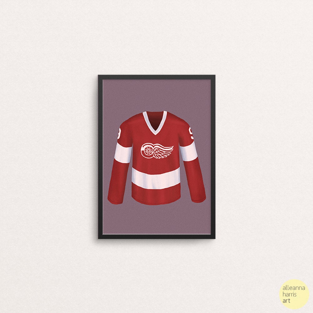  Cameron Frye Hockey Ferris Bueller Jersey Stitch Sewn XS-2XL  Halloween Costume Detroit (50) Red : Clothing, Shoes & Jewelry