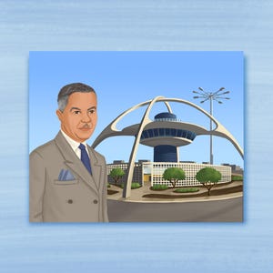 Paul R. Williams Illustration / Black History Art Print