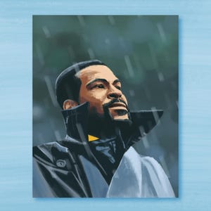 Marvin Gaye Illustration / Music Art Print