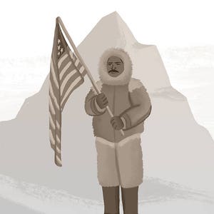 Matthew Henson Illustration / Black History Art Print - Etsy