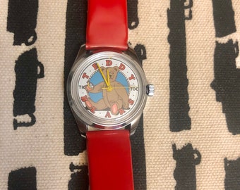 teddy bear watch