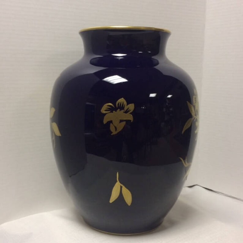 Big Vintage Vase: JL MENAU Graf von Henneberg-Porsellan ...