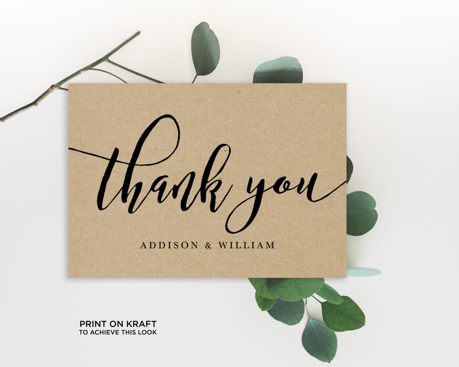 thank-you-folded-card-editable-template-calligraphy-etsy