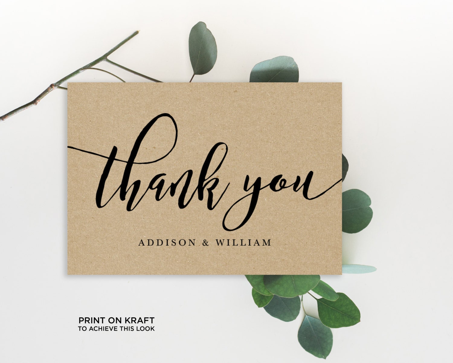 Folded Thank You Card Template Folded Thank You Card Template