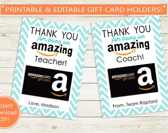 Amazon Gift Card Printable Tag The Creative Mom