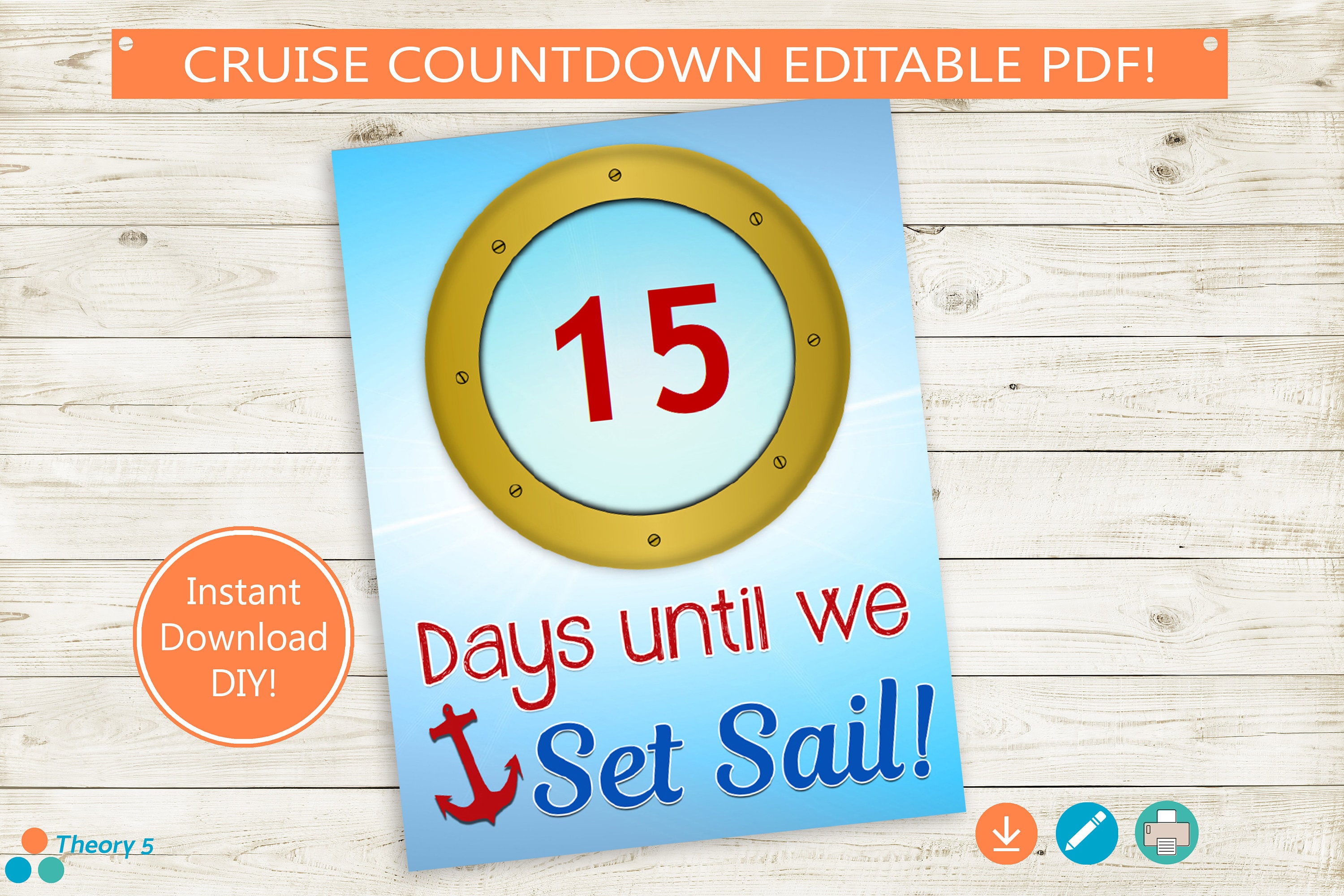 cruise vacation countdown