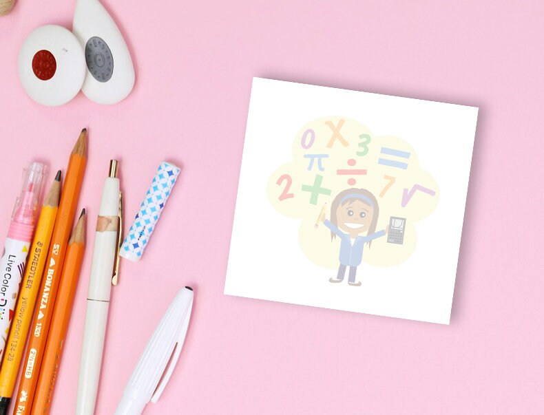 Sticky Notes Logo Watermark Design // 3x3 Custom - Etsy