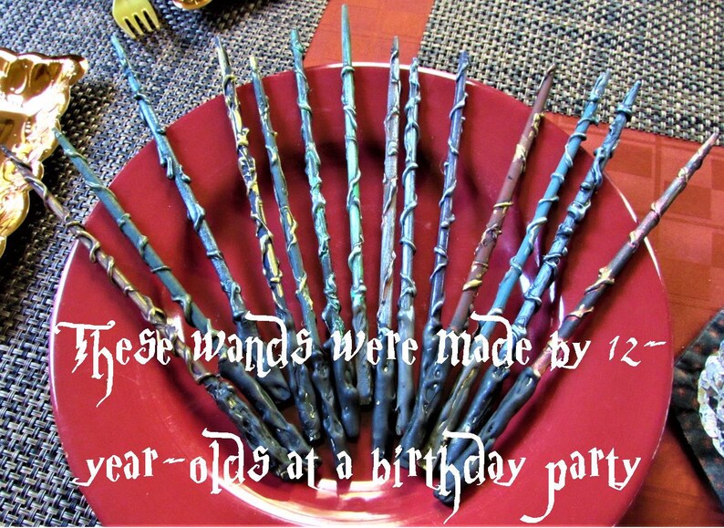 Magic Wand DIY Kit/Magic Wands Craft Kit/Harry Potter Inspired Etsy