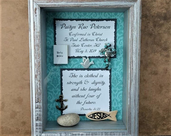 Gift for Goddaughter on Baptism Confirmation Christening,Matthew 5:14 You are the light of the world