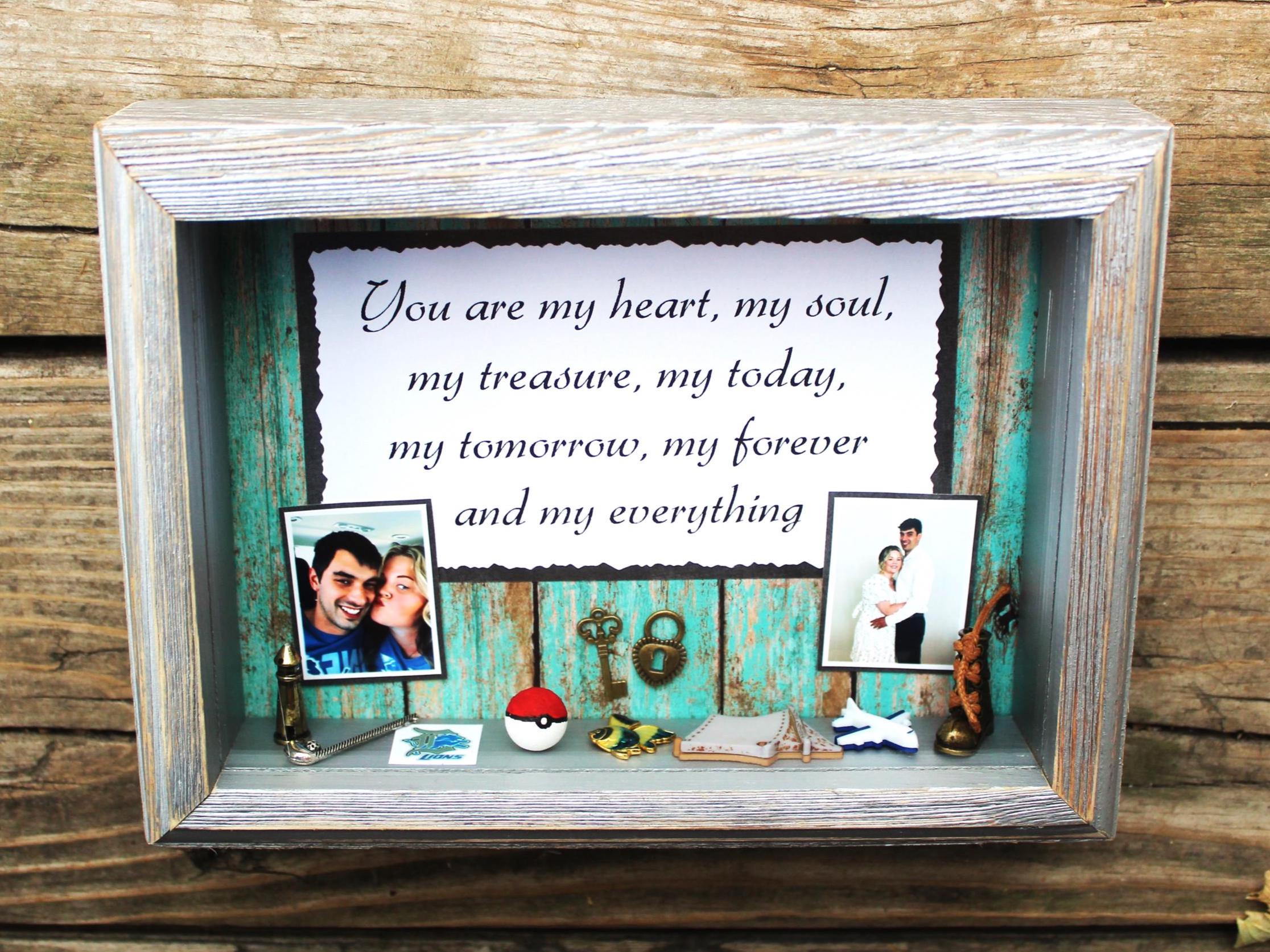 Anniversary Gift For Him, Her, Romantic Gift, Christmas Camping Couple, Fishing