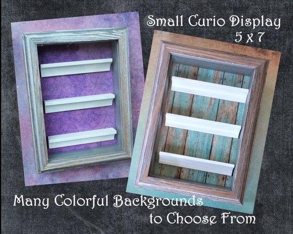 Collection Display Frame No Glass 5 X 7-display Case-kids Collection  Storage-collection Storage-personal Curio Cabinet-rock Collection 