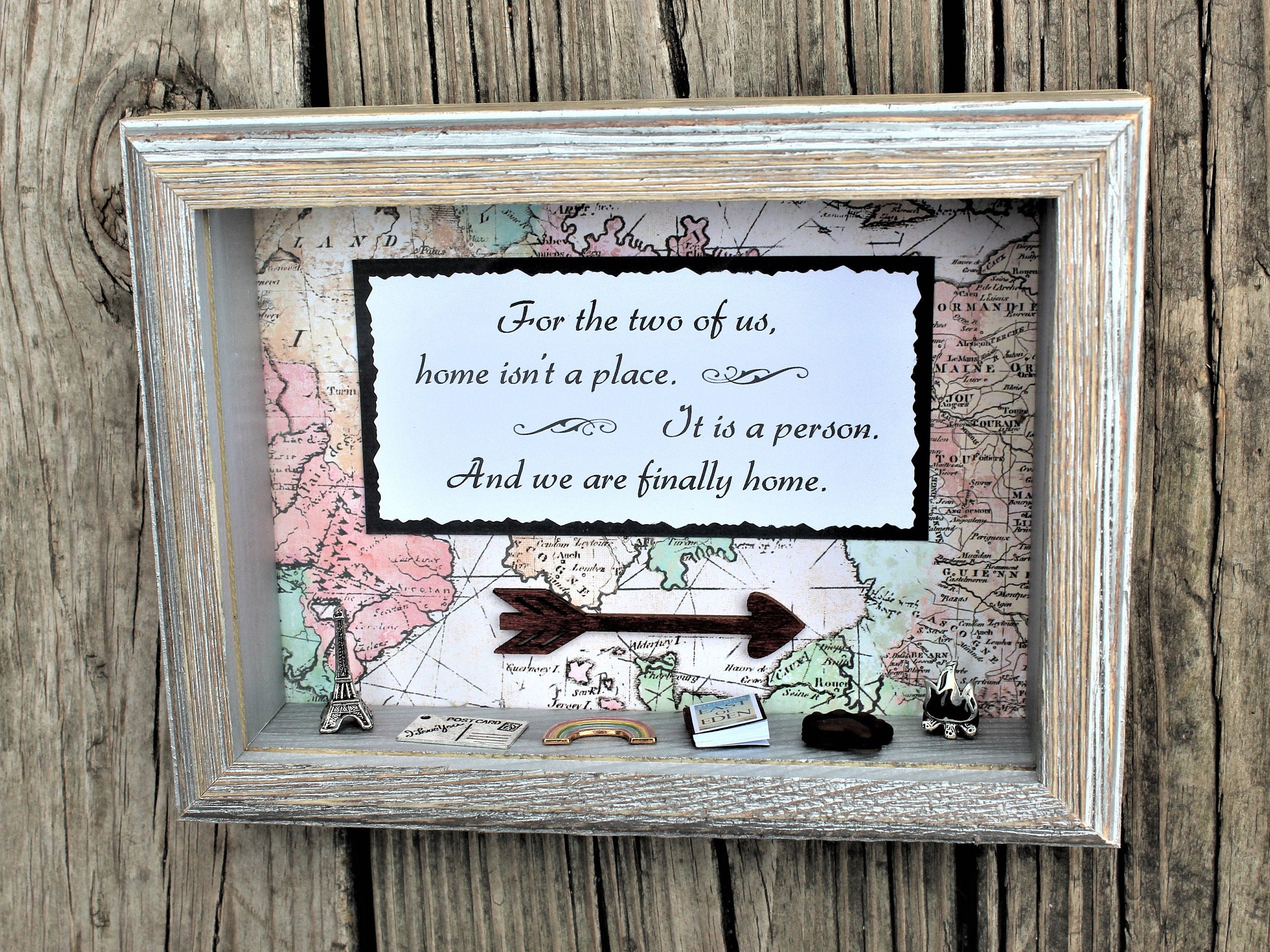 Personalized Shadow Box-family Shadow Box-personalized Anniversary