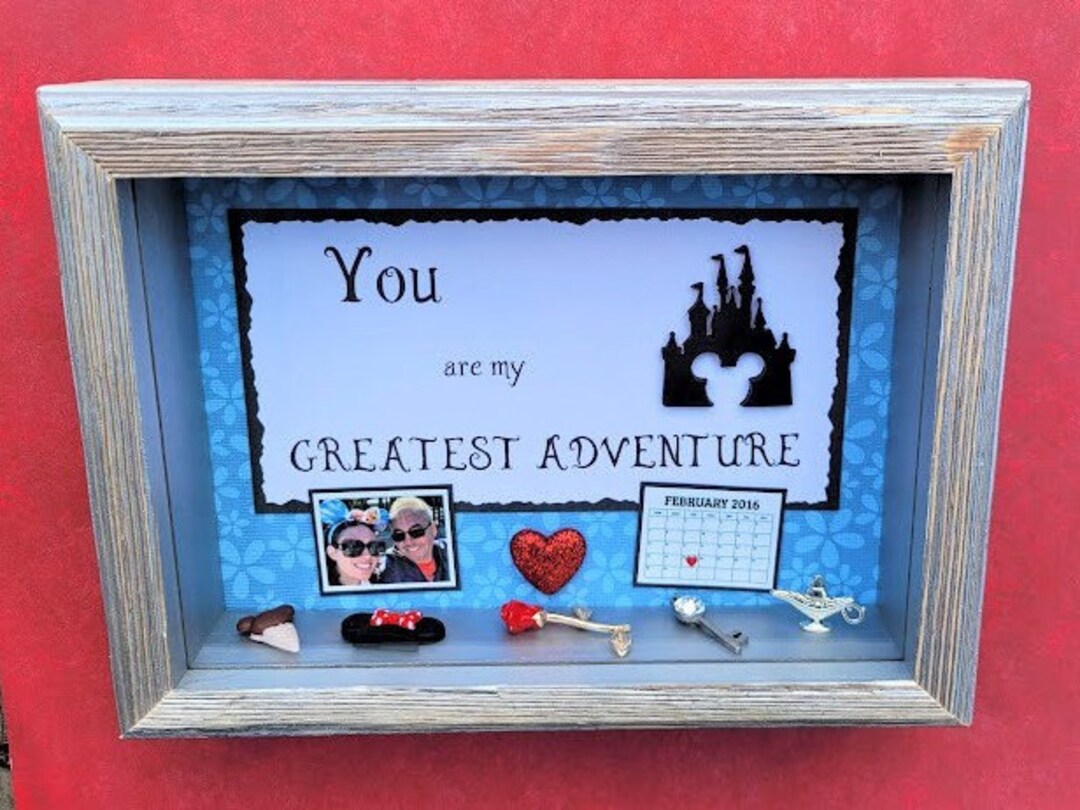 Disney Valentine's Day Giftdisney Photo Giftdisney Vacation Keepsakedisney Christmas Gift